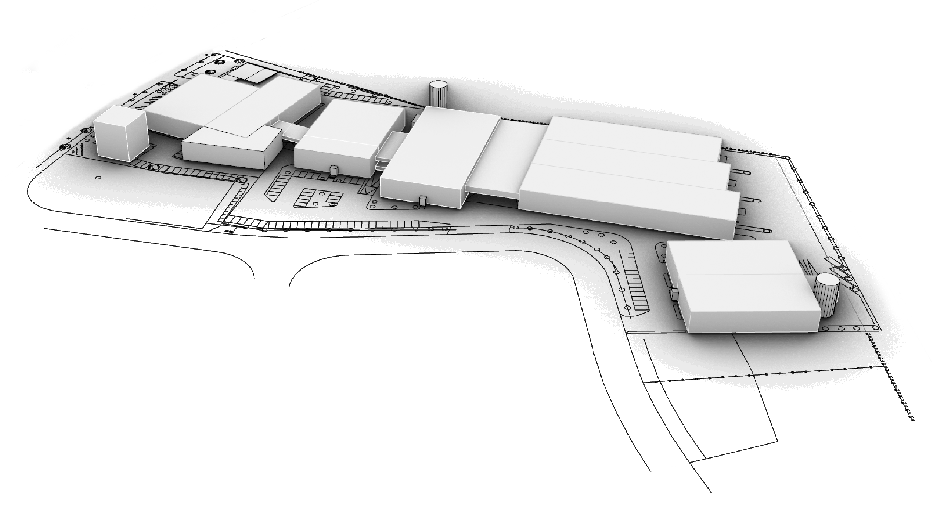 Kuhlmann GmbH - Standort - Hallen - Übersicht